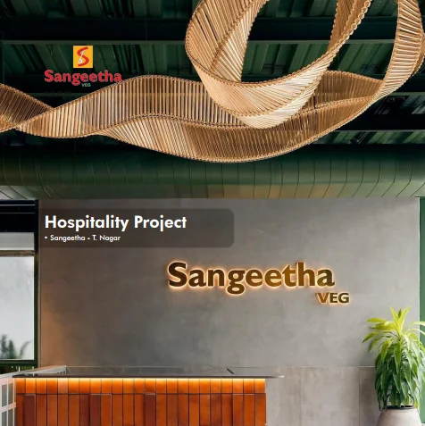 Hospitality project at Sangeetha T Nagar