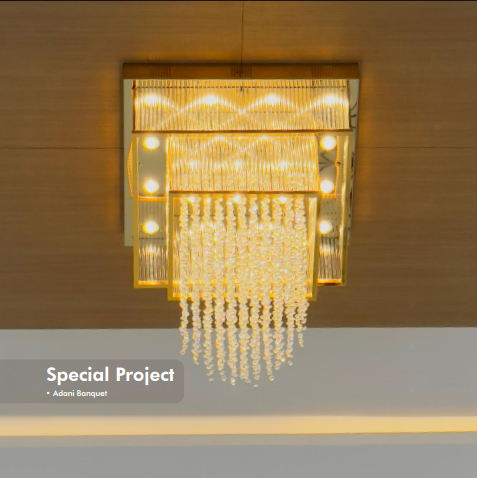 Special project banquet chandelier